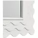 Haven Warm White Rectangle Mirror