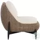 Carilo Stinson Cream Lounge Chair