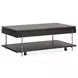 Spencer Dark Briarsmoke Rectangular Lift Top Occassional Table Set