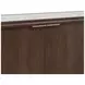 Verge Handcrafted Walnut 85" 4 Door Credenza