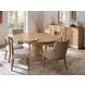 Oakmere Beige Upholstered Side Chair Set of 2