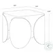 Aurelin Dark Brown Side Table
