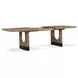 Tristan Swiss Coffee 108" Extendable Rectangular Dining Table