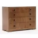 Boulevard Brown 4 Drawer Accent Chest