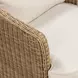 Axel Cream Performance Fabric Upholstered Outdoor Accent Chair