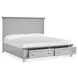 Harborwick Harbor Gray Storage Panel Bedroom Set