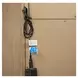 Tristan Swiss Coffee 2 Door Display Cabinet with LED