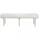 Nuvella Hailey Moon Upholstered 60" Accent Bench