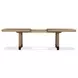 Tristan Swiss Coffee 108" Extendable Rectangular Dining Table