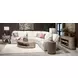 Westvale Chateau Brown Oval Sofa Table