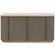 Cataldi Taupe 71" Kitchen Island