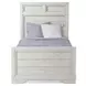 Foundry White Dove Twin Panel Bed
