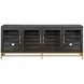 Lindon Coffee Bean and Burnished Brass 70" TV Stand