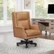 DC 132 RECY GCH Renaissance Cayanne Leather Upholstered Desk Chair