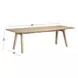Arcadia Antique Oak 96" Rectangular Dining Table