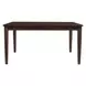 West End Saddle Brown Extendable Square Dining Room Set