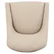 Tristan Brown Upholstered Arm Chair Set of 2