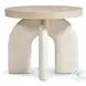 Antibes Roz And Pumice Side Table