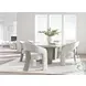 Arcadia Clay Open Back Arm Chair