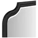 Atrium Black Landscape Arched Wall Mirror