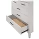 Andover White 5 Drawer Chest