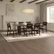 Austin Natural Mango and Black Rectangular Dining Room Set