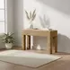 Makai Natural Rectangular Console Table