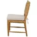 Ashbury Natural Upholstered Dining Chair Set of 2