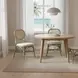 Kaya Sage Green Upholstered Dining Chair Set of 2
