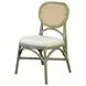 Kaya Sage Green Upholstered Dining Chair Set of 2