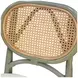 Kaya Sage Green Upholstered Dining Chair Set of 2