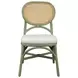 Kaya Sage Green Upholstered Dining Chair Set of 2