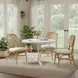 Kaya Natural Upholstered Dining Chair Set of 2