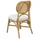 Kaya Natural Upholstered Dining Chair Set of 2
