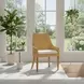 Caldera White Upholstered Dining Chair Set of 2