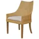 Caldera White Upholstered Dining Chair Set of 2