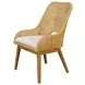 Caldera Natural Upholstered Dining Chair Set of 2