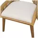 Caldera Natural Upholstered Dining Chair Set of 2