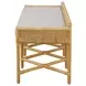 Caldera Natural Upholstered Bench