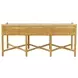 Caldera Natural Upholstered Bench