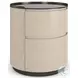 Clio Dark Taupe Upholstered Bedroom Set