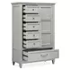 Glenbrook Pebble 6 Drawer Door Chest