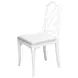 Fairfield White Lacquer Dining Chair
