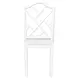 Fairfield White Lacquer Dining Chair