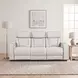Fairway Taupe Double 84" Power Reclining Sofa