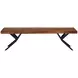 Rosewood Natural Sheesham 72" Rectangular Dining Room Set