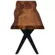 Rosewood Natural Sheesham 90" Dining Bench