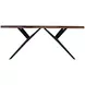 Rosewood Natural Sheesham 72" Rectangular Dining Room Set
