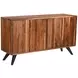 Rosewood Natural Sheesham 72" Rectangular Dining Room Set