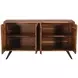 Rosewood Natural Sheesham 4 Door Sideboard